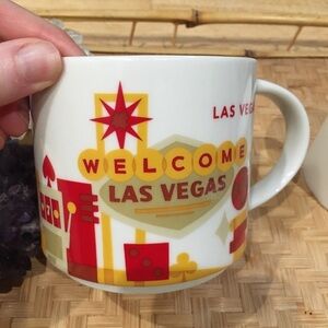 STARBUCKS LAS VEGAS you are here collection mug cup casino collectible